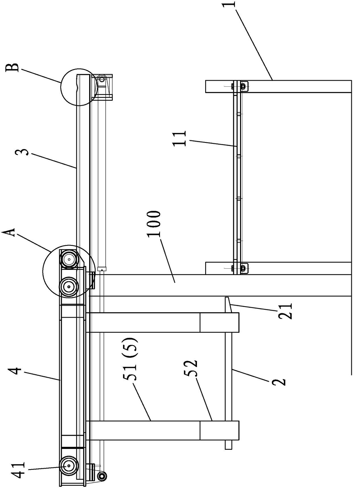 A new type of three-dimensional garage without avoidance