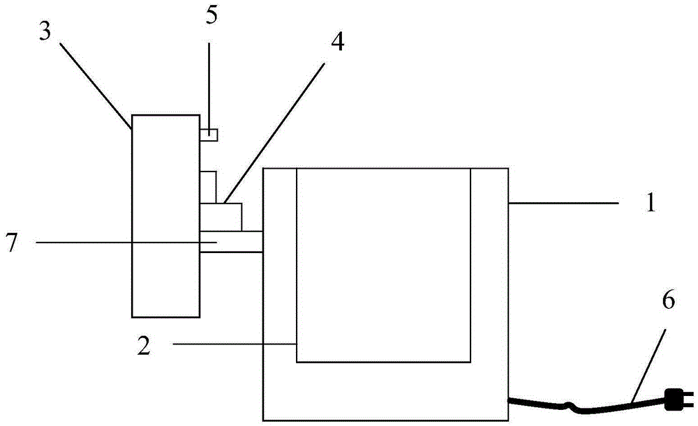 Electric pressure cooker with lid hook