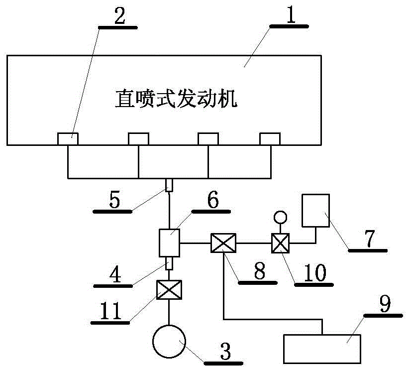 Vehicle engine fuel injection nozzle and combustion chamber carbon cleaning device