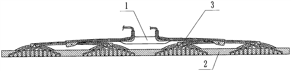 Automobile windscreen wiper