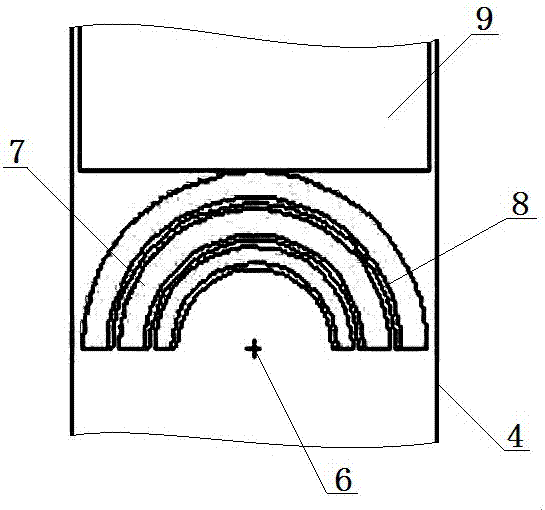 252Cf source distribution irradiation device used for plant seed neutron irradiation