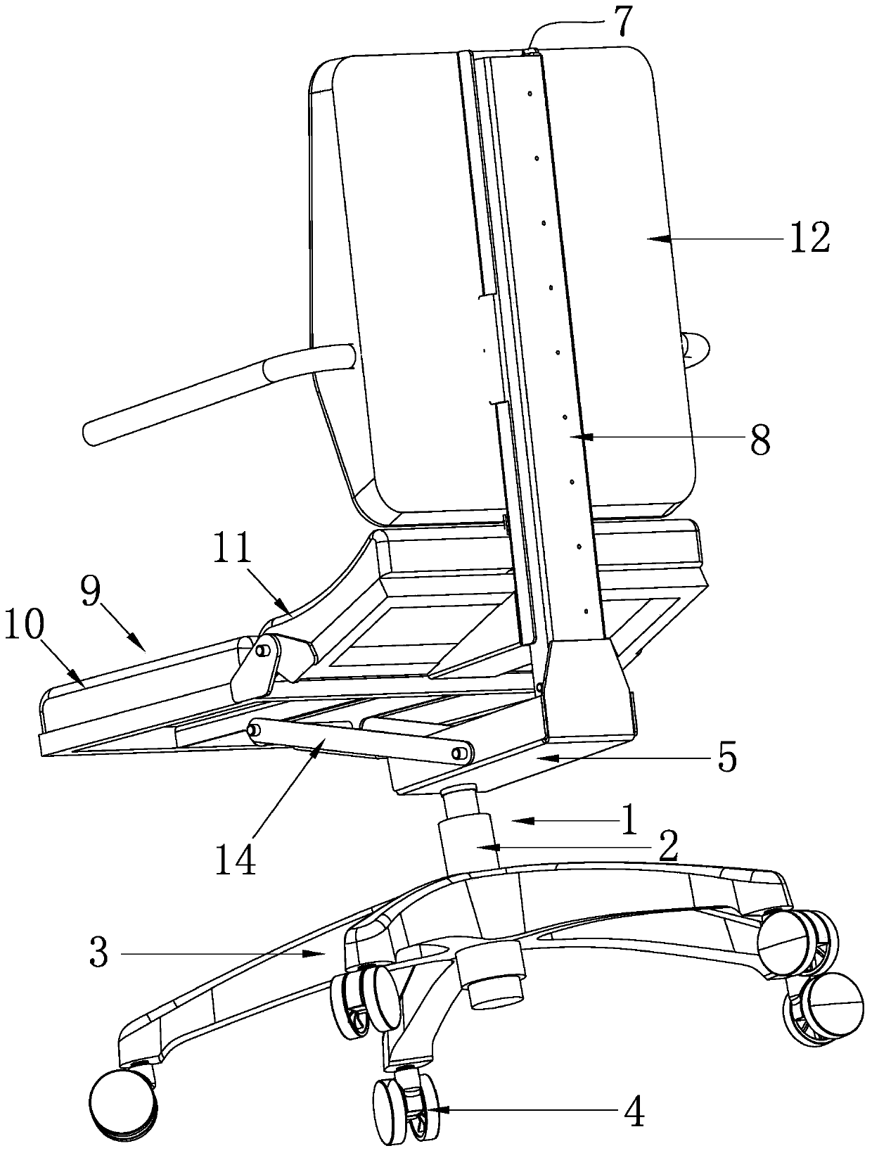 Seat conversion mechanism and multi-purpose seat