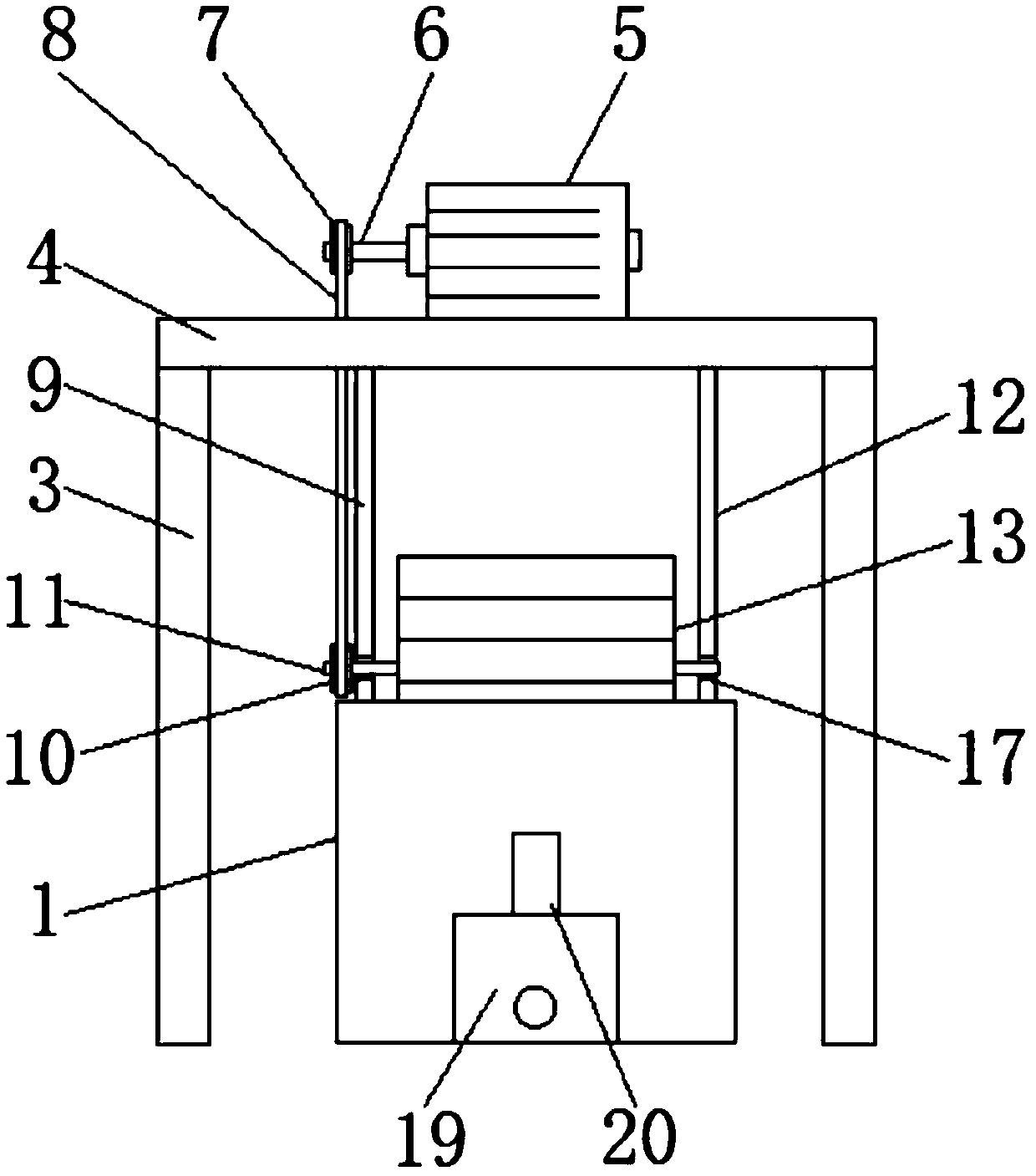 Sand washer used for water conservancy equipment production