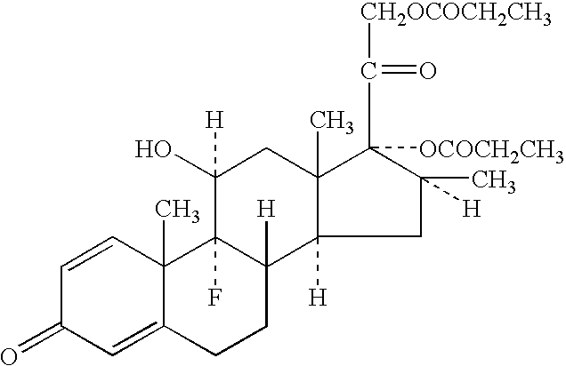 Stable pharmacologically active compositions including vitamin D-containing and corticosteroid compounds with low pH compatibility