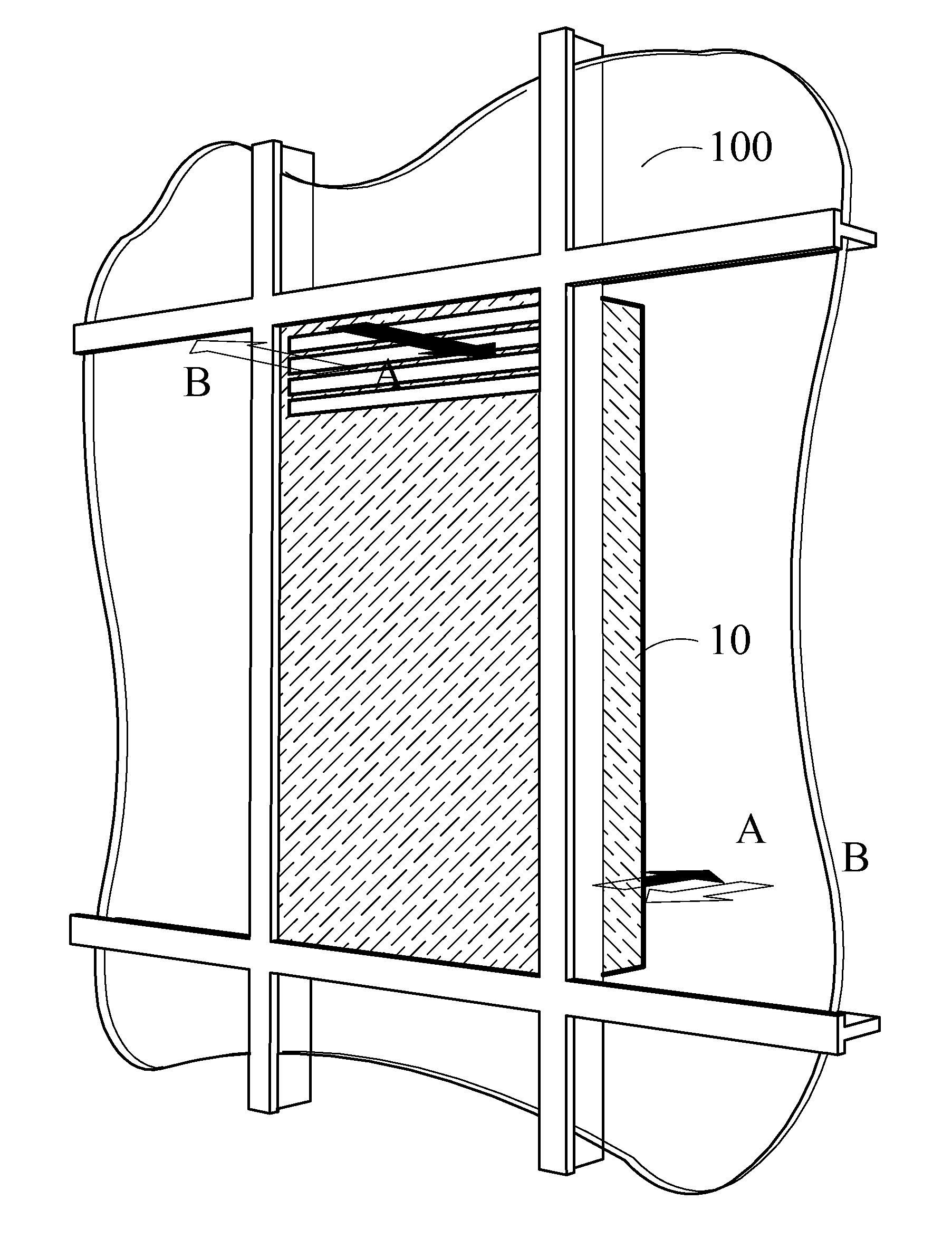 Architectural heat and moisture exchange