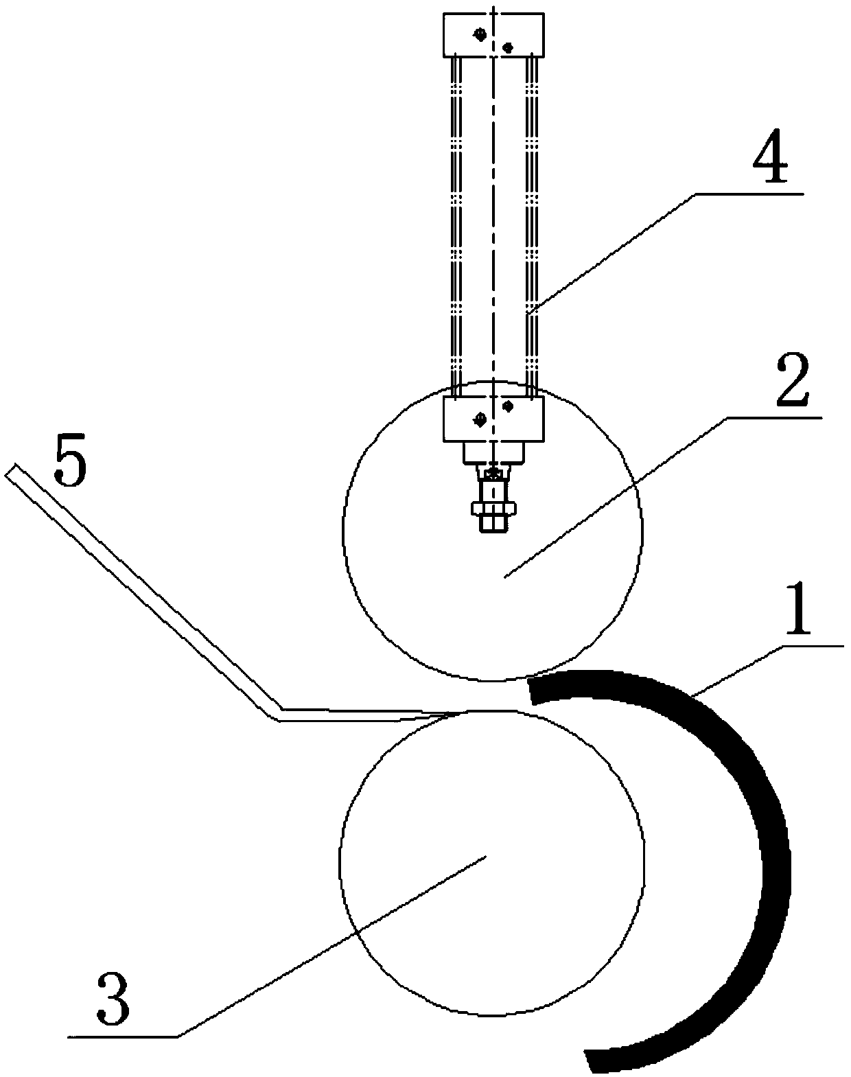 Bamboo vertical and horizontal flattening process