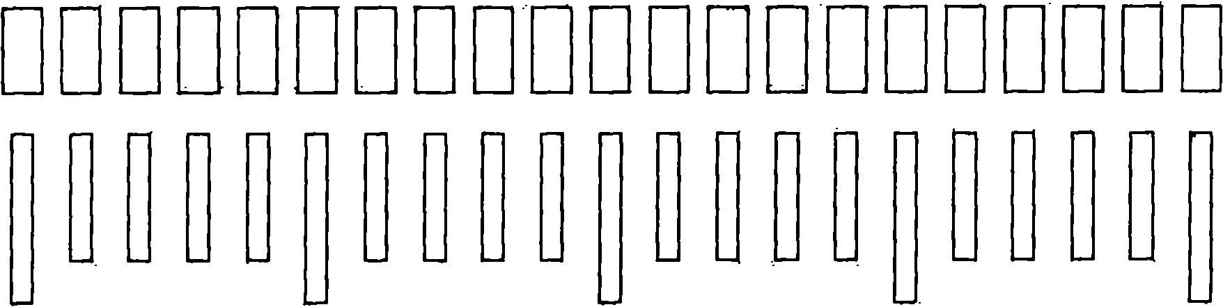 Device and method for realizing alignment-deviation measurement in photoetching technology