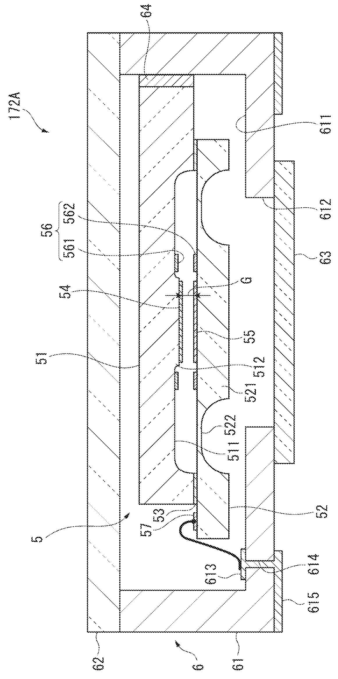 Measurement device and printing apparatus