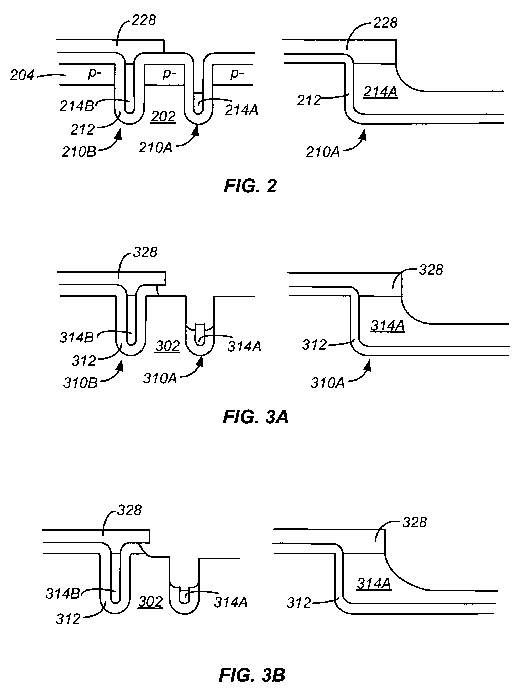 Methods for forming shielded gate field effect transistors