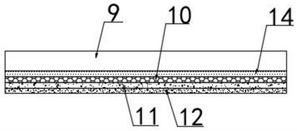 Photovoltaic module for improving photoelectric conversion efficiency and preparation method thereof