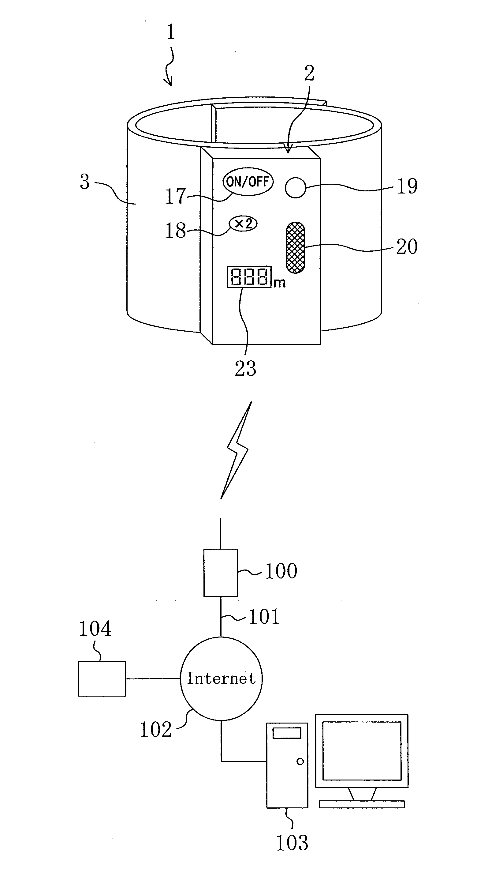 Apparatus for exercise therapy and diagnosis apparatus for lower extremity limb arterial occlusive disease