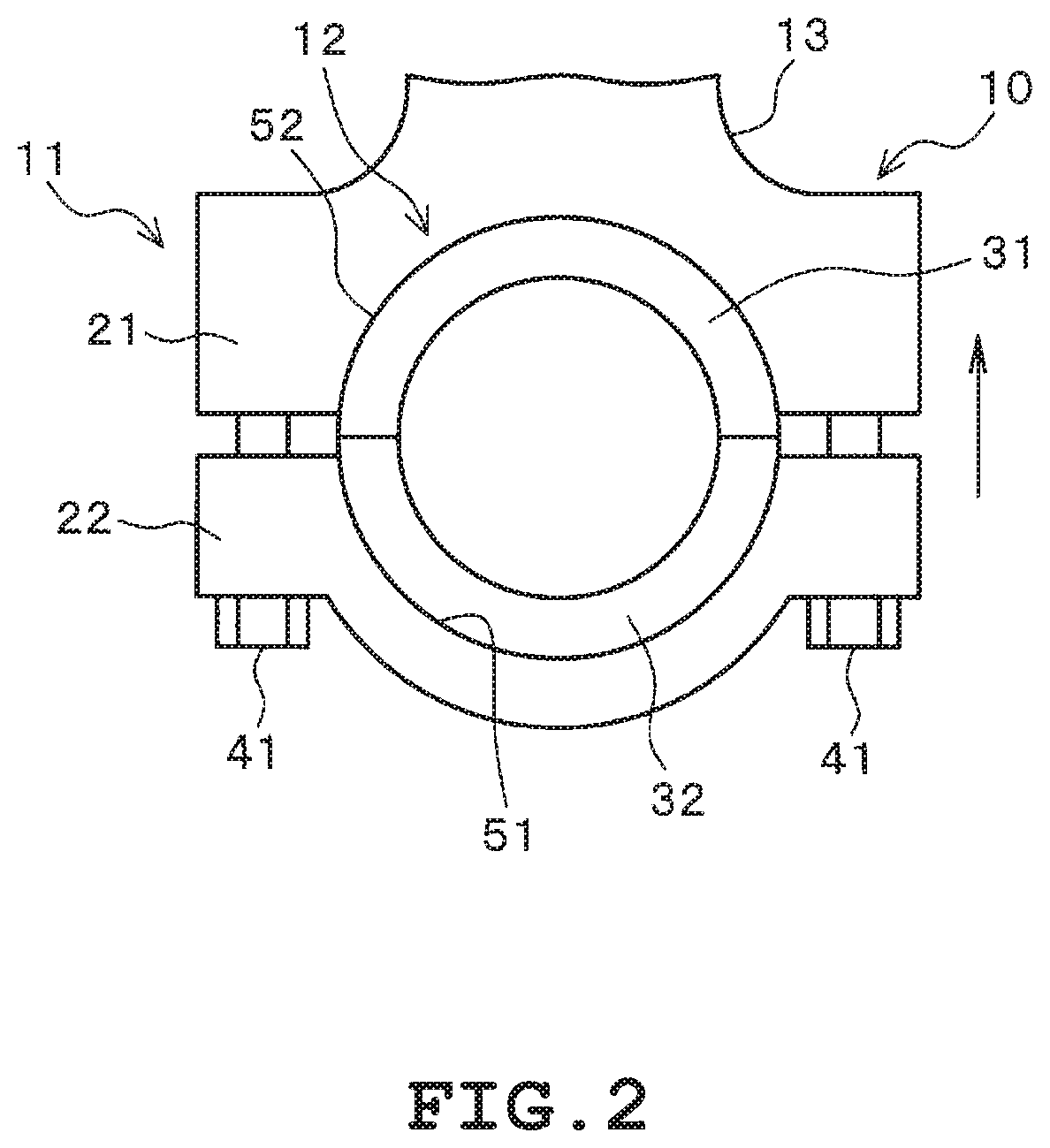 Bearing member, housing, and bearing device using the same