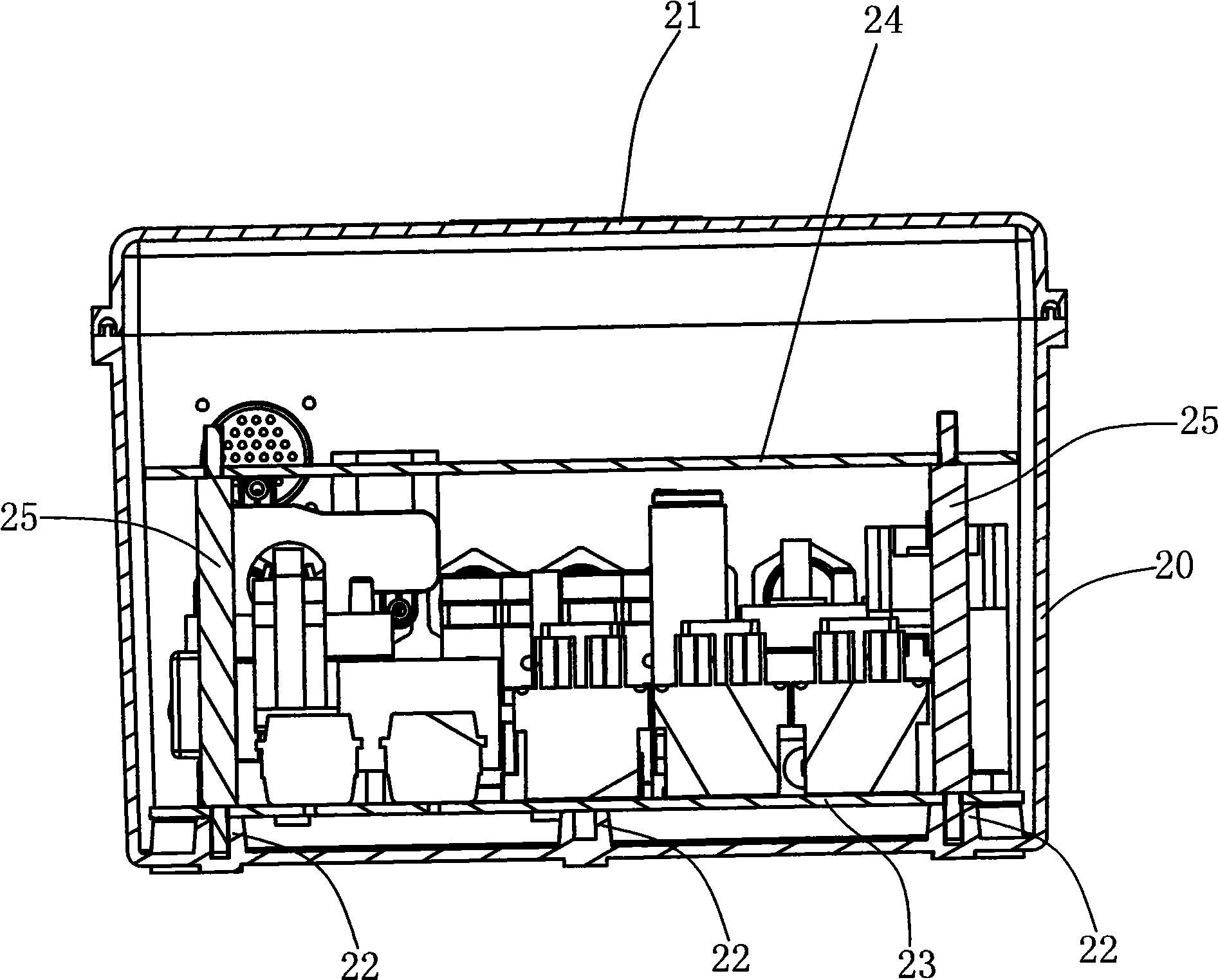 High-voltage electric box