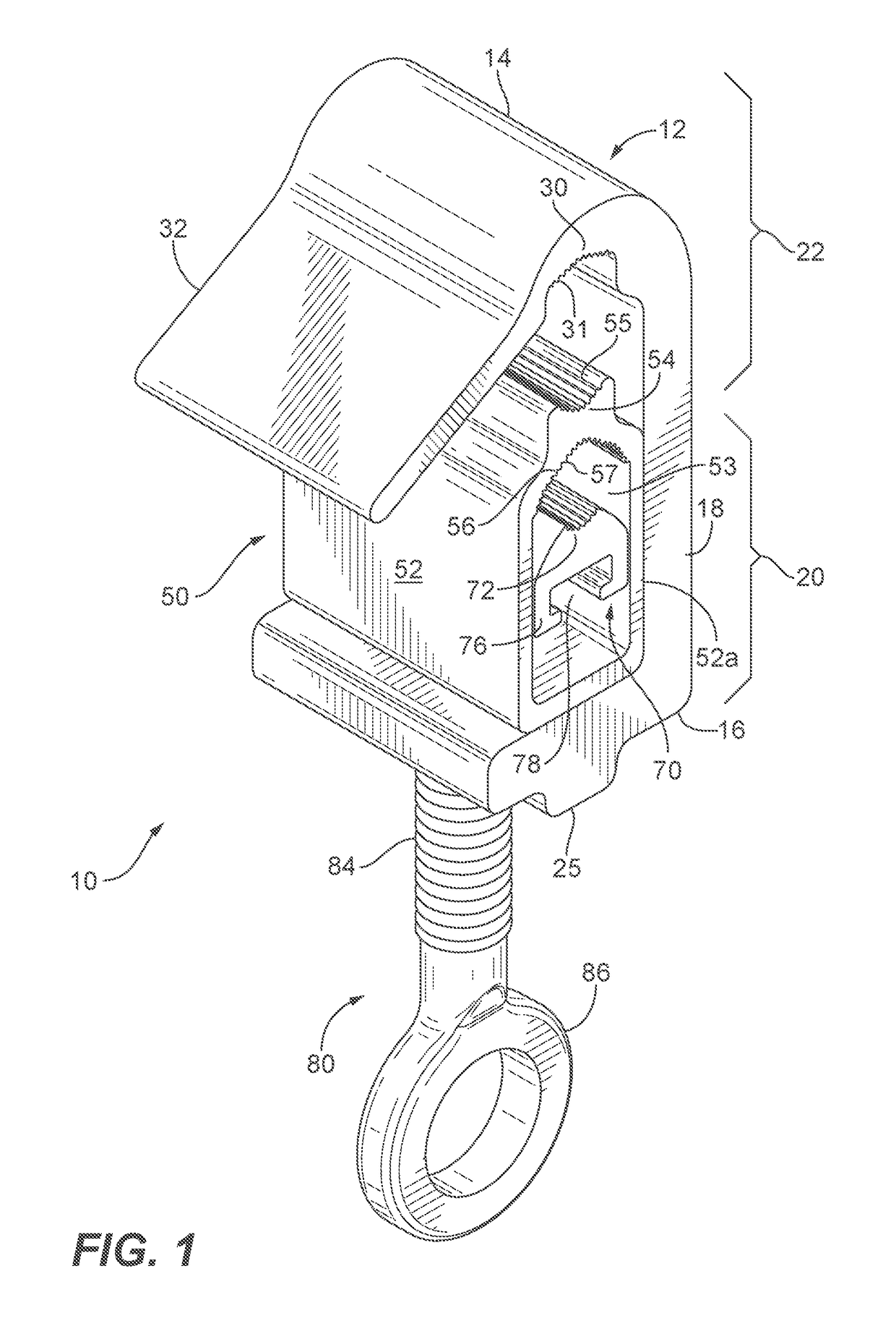 Spring assist cable clamps