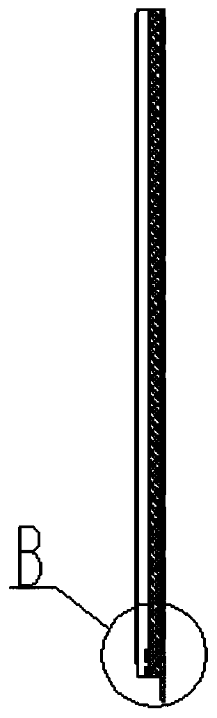 Efficient anti-chassis icing fin heat exchanger and working method thereof