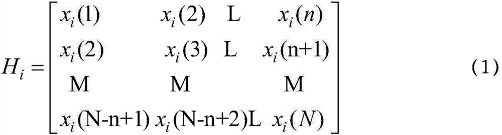 Method for suppressing high-power-frequency noise in parallel seismic source seismic prospecting data based on principal component analysis