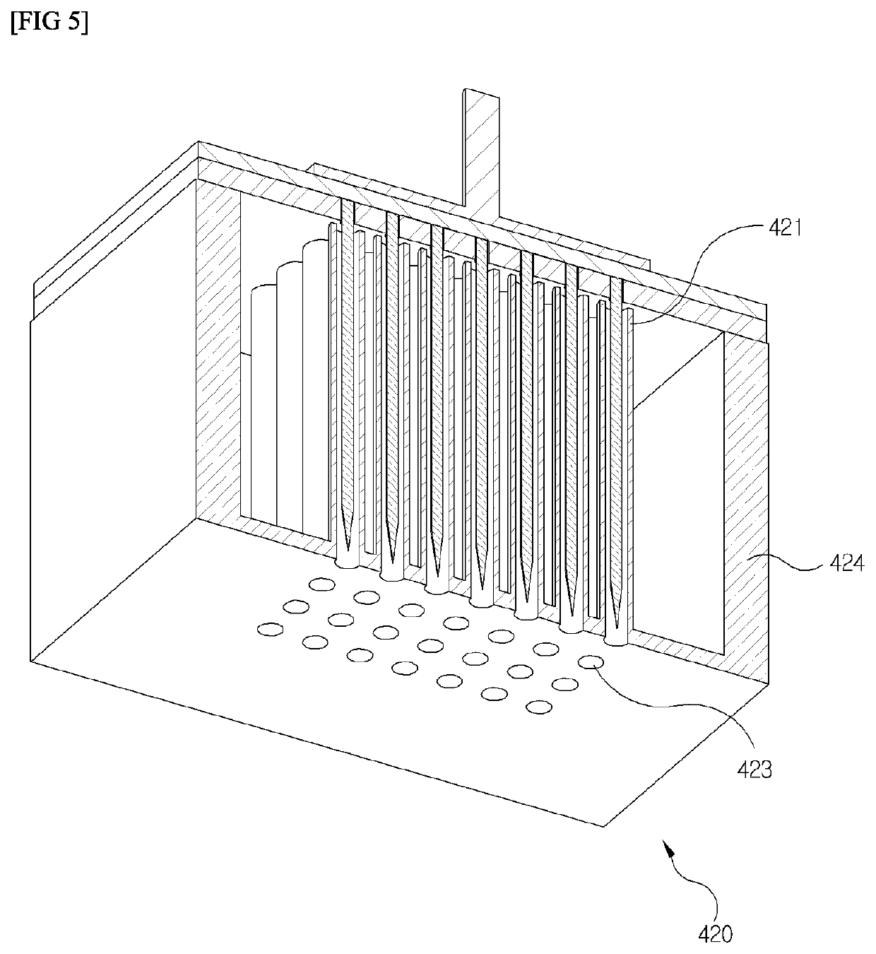 Skin treatment apparatus using fractional plasma