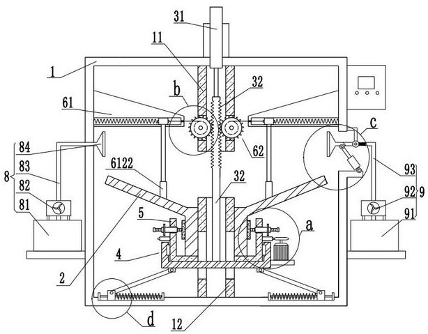 Mechanical part production polishing equipment for improving glossiness