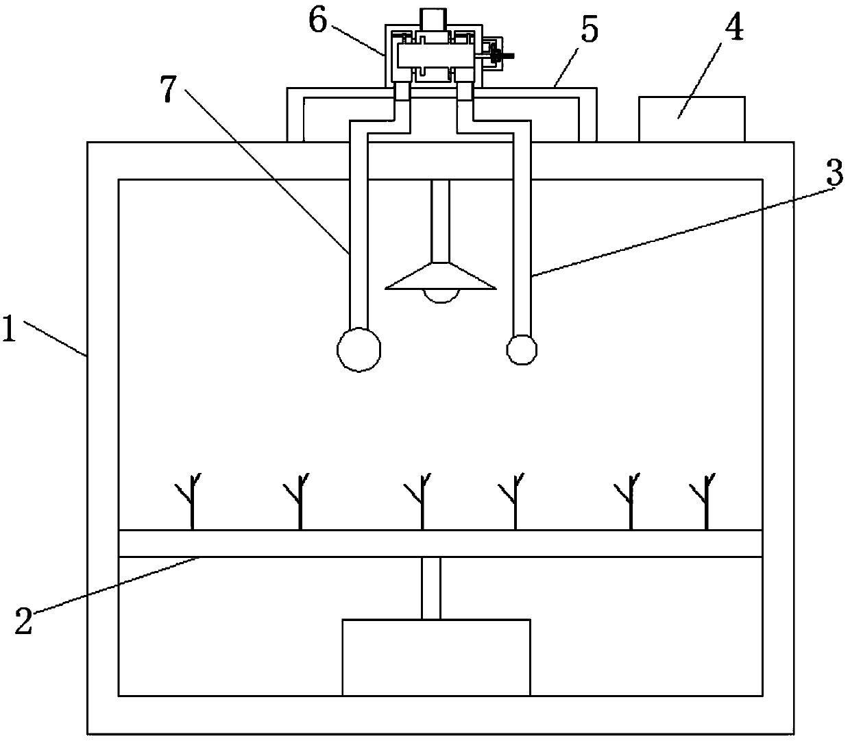 Seedling culture device for new crop varieties