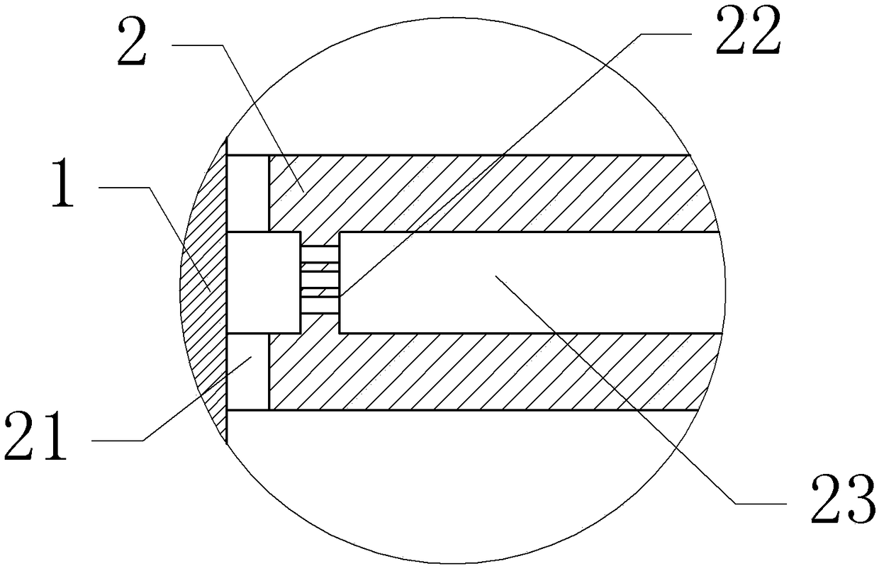 Quantitative gas detection device