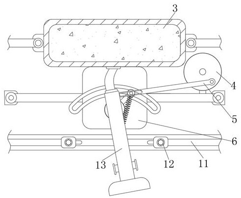 Efficient reverse washing device for titanium sponge production