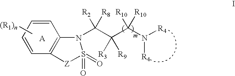 Benzothiadiazolylphenylalkylamine derivatives and methods of their use