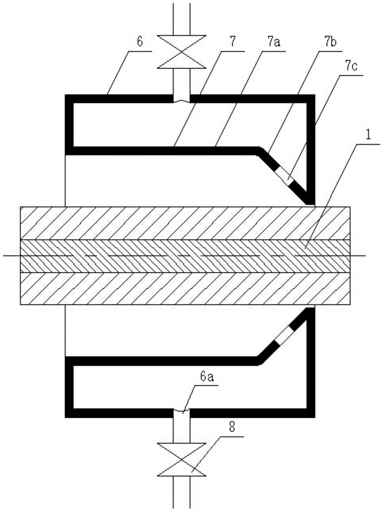 High-voltage cable sheath extrusion technology, anti-sticking mold device and drying device