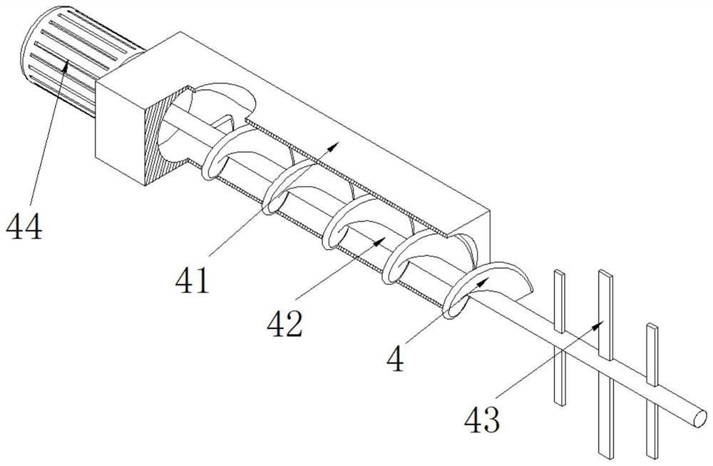 Dry powder premixed mortar production device