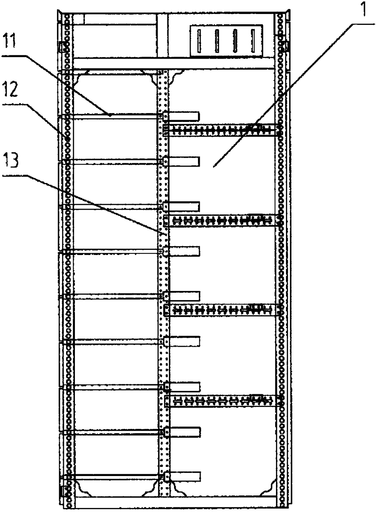 Universal switch cabinet