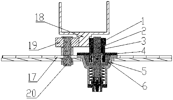 Anti-falling safety device of lifting trolley of converter oxygen lance