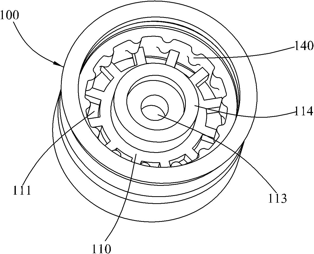 Non-return device for flow regulation