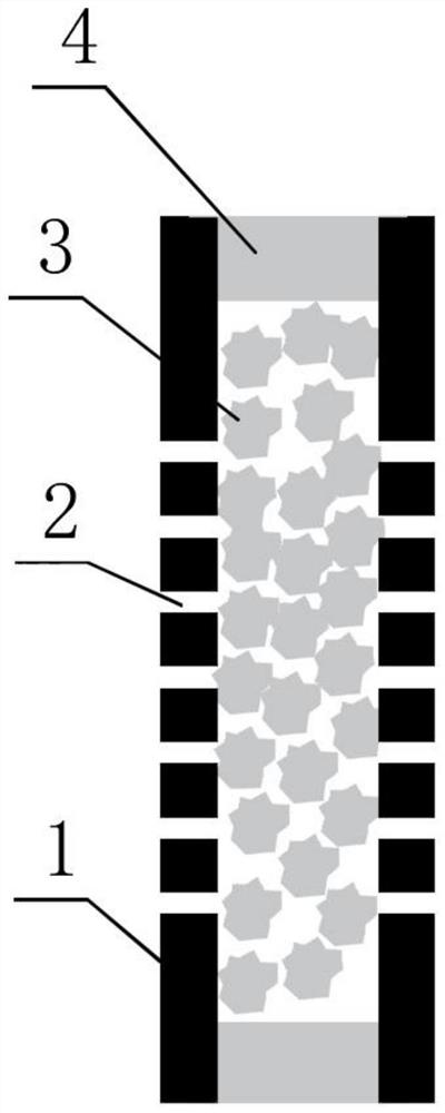 Biological reaction filler prepared by embedding microorganisms into microporous membrane