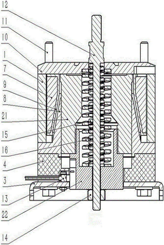 Single-phase magnetic latching operating mechanism