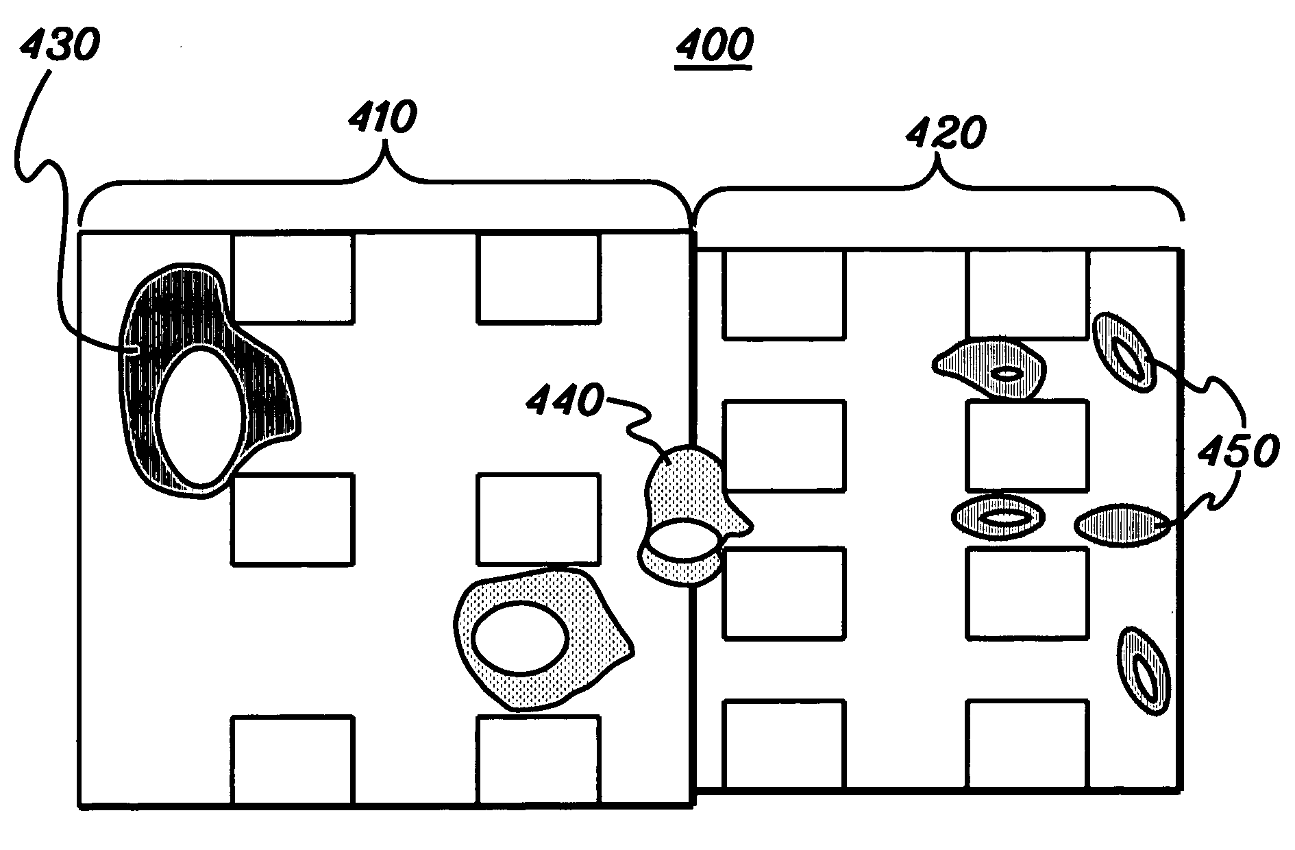 Apparatus and method for sorting microstructures in a fluid medium