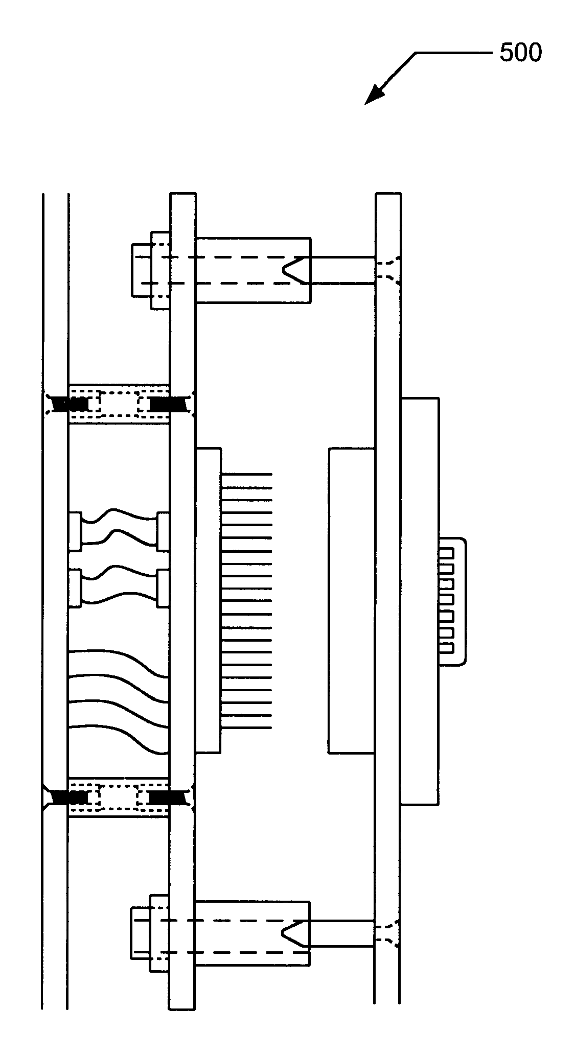 Low cost, high performance flexible tester handler docking interface