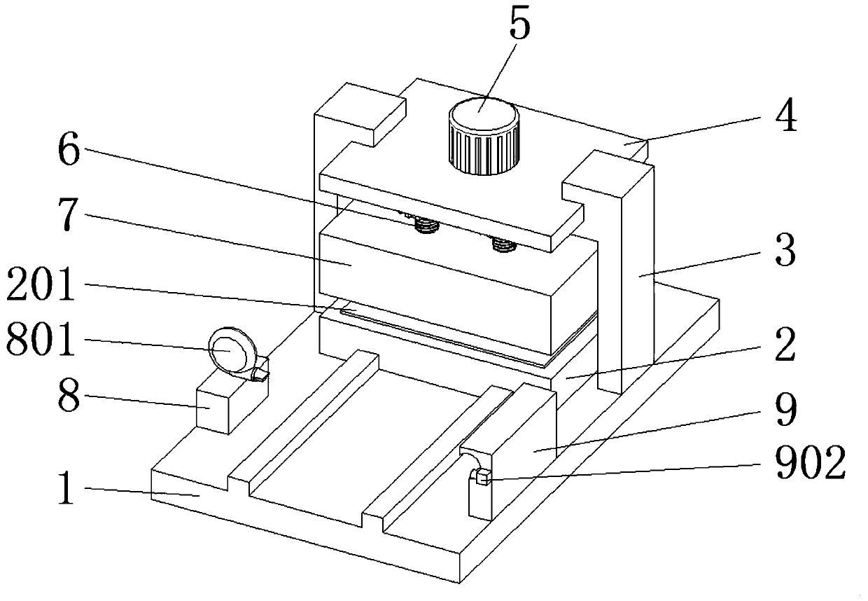 Plate pressing device for intelligent manufacturing and counting mechanism thereof