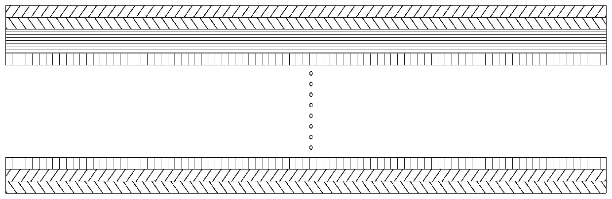 A prepreg layered high pressure preforming process