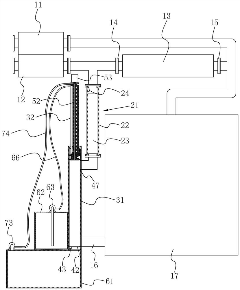 Fresh air purification system for medical clean operating room