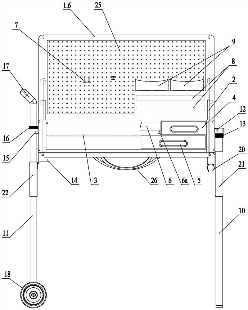 Portable door-to-door service nursing box