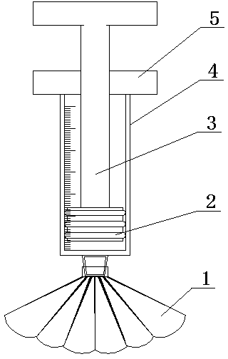 Bionic pus absorption device for incision drainage surgery and using method thereof