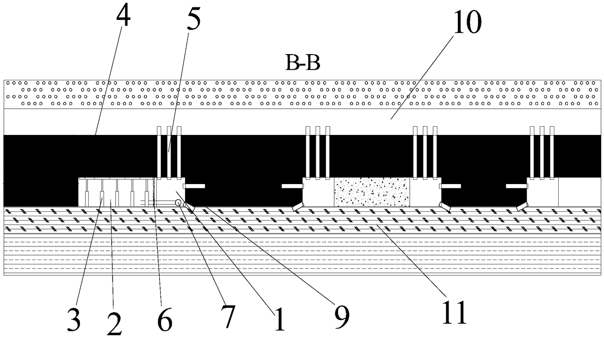 Thick coal seam wide-roadway tunneling and gangue paste body filling roadway forming method