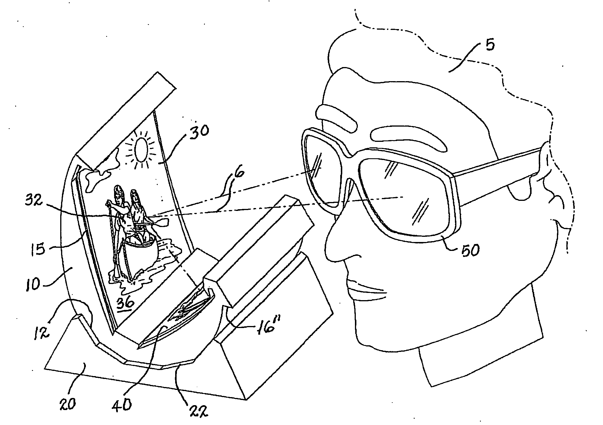 Glare reduction demonstrator