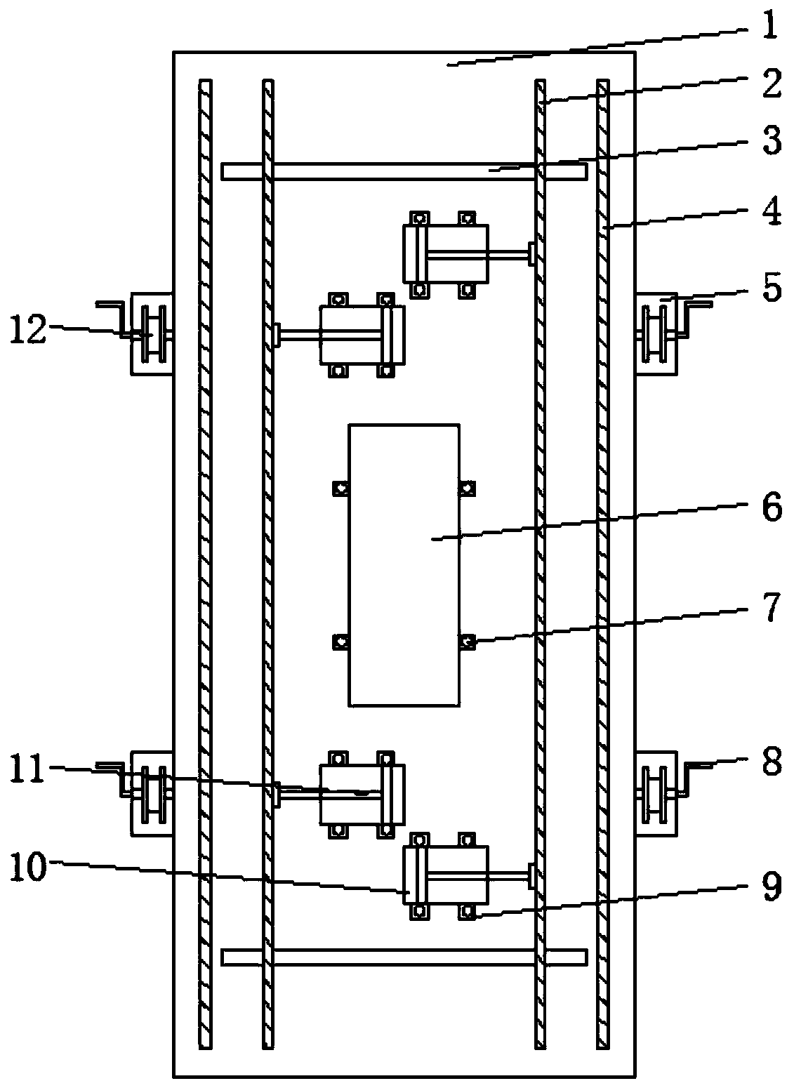 A fixture for textile equipment