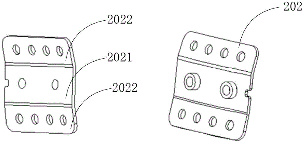 Headlight fixing device and helmet using the headlight fixing device