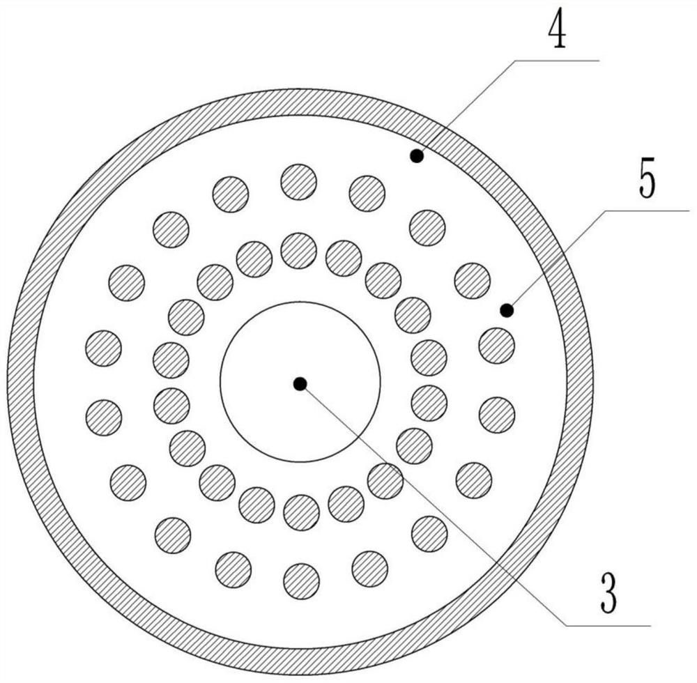 Disc type ceramic membrane and one-step forming method thereof