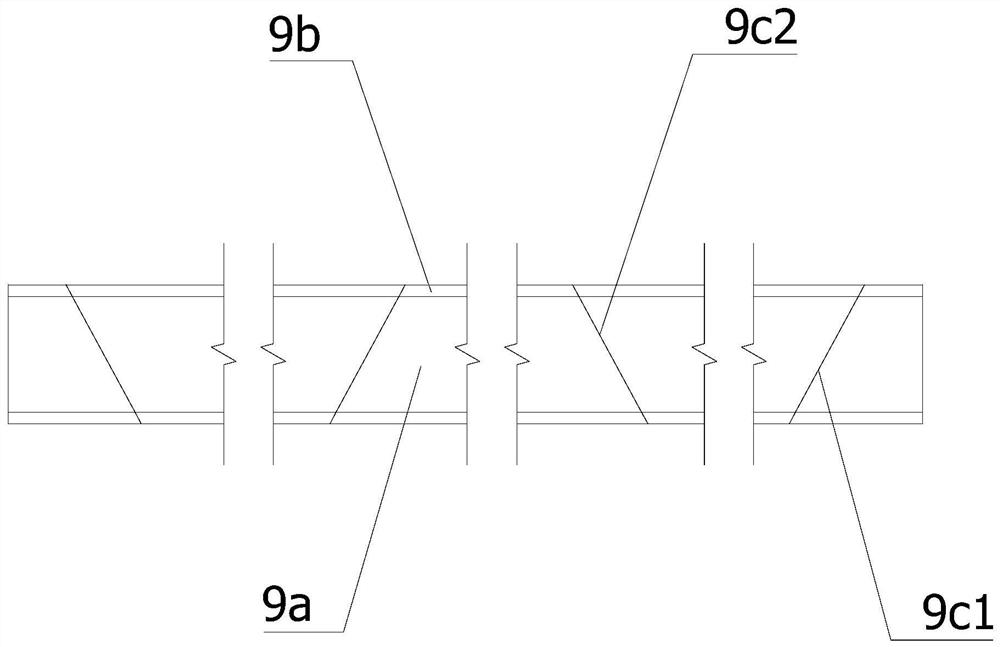 A sawing equipment for sleeper raw materials