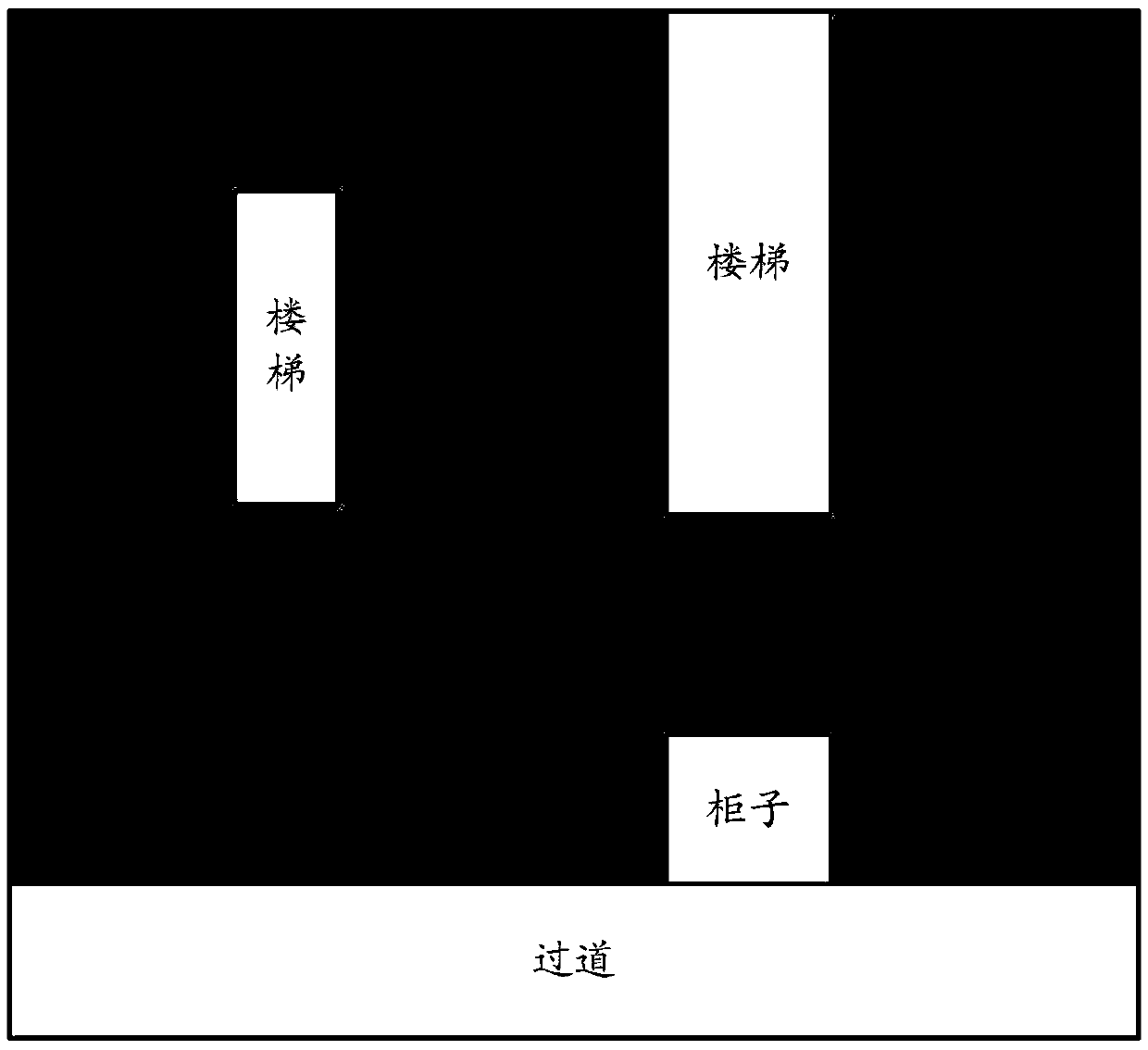 Indoor map data building method and device and indoor positioning method and device