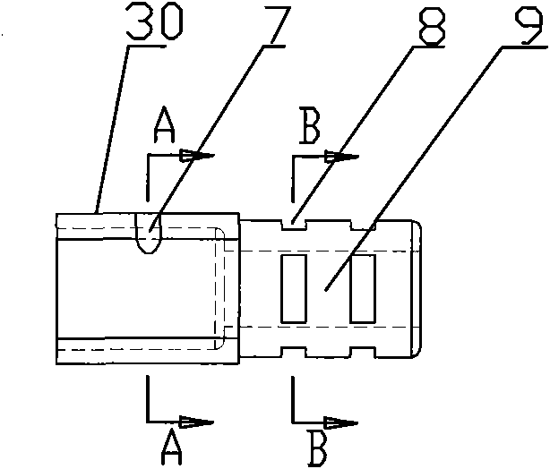 Irregularly shaped multi-land notch groove drill rod