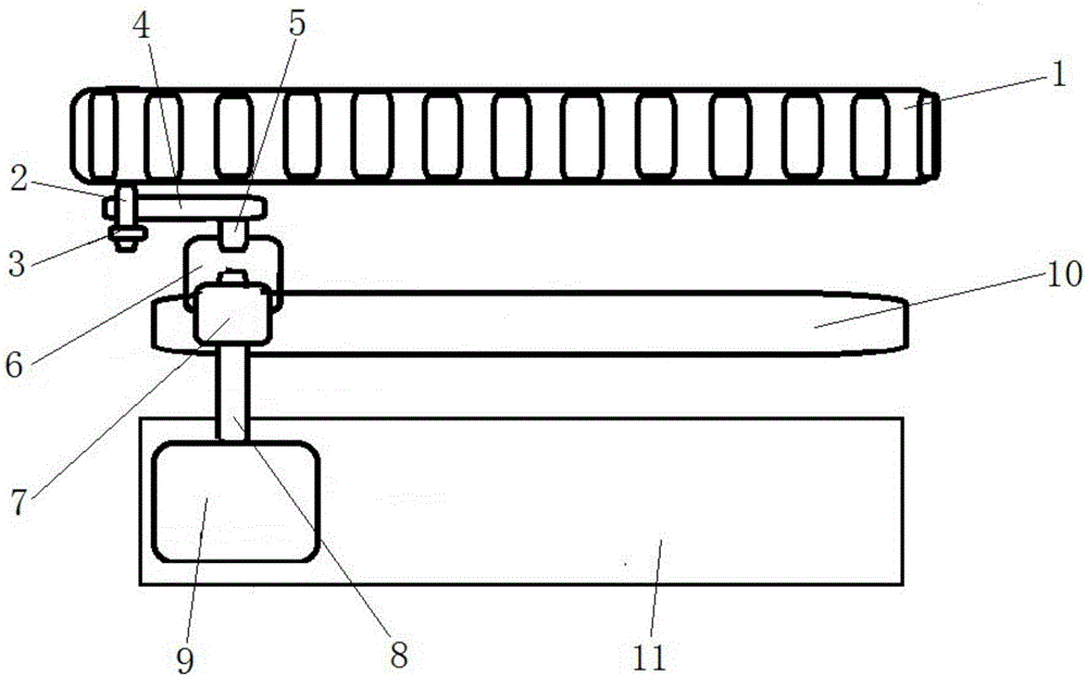 Automatic sampling device of leather colour fastness