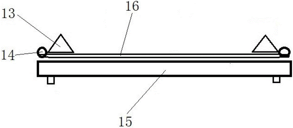 Automatic sampling device of leather colour fastness